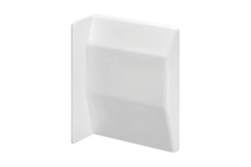 TAPA DERECHA BLANCO P/COLGADOR C807