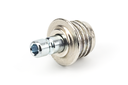 SOPORTE LATERAL EMBUTIR BOLA P/COMPAS GAS K12 NIQUELADO M/D