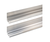 CORTE (1458 MM.):  GUIA SUPERIOR 2110 ALUMINIO NATURAL (EN 6.000 MM.) P/SISTEMA PUERTAS COLGADAS STAR