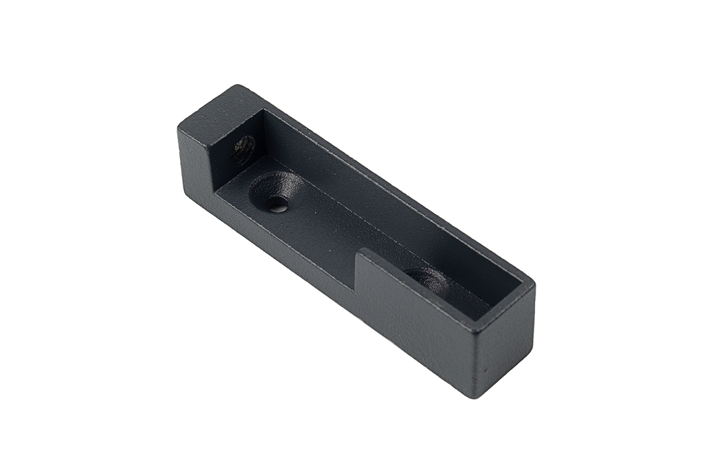 SOPORTE P/BARRA LINEA 2 LATERAL DERECHO GRIS RAL7016