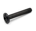 TAP0430 TORNILLO TIRADOR M-4X30 MM. CABEZA ALOMADA COMBI CINCADO NEGRO SD