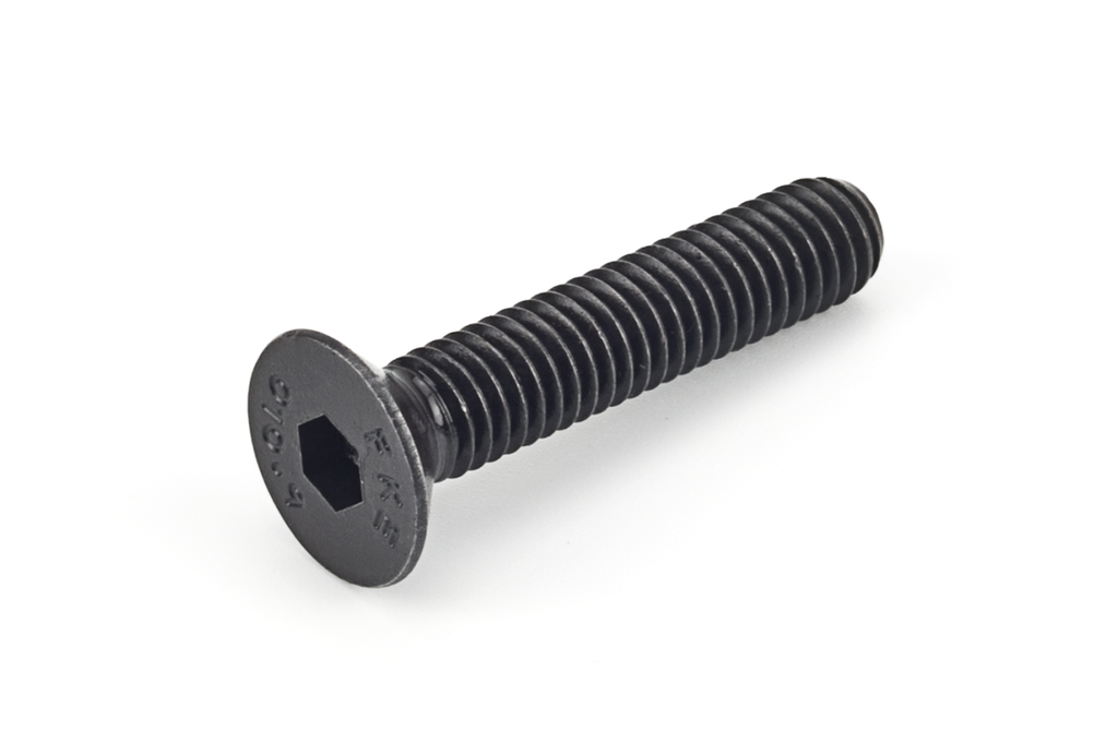 LPM0640 TORNILLO DIN7991 M-6X40 MM. CABEZA PLANA ALLEN PAVONADO