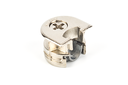 ENGANCHE UX.3-10 AG19 MM. ZAMAK NIQUELADO