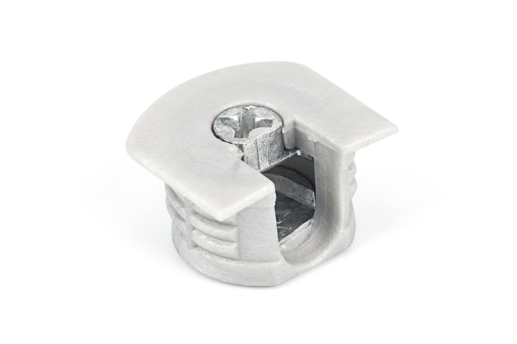 ENGANCHE RASANT AG16 MM. C/REBORDE GRIS CLARO