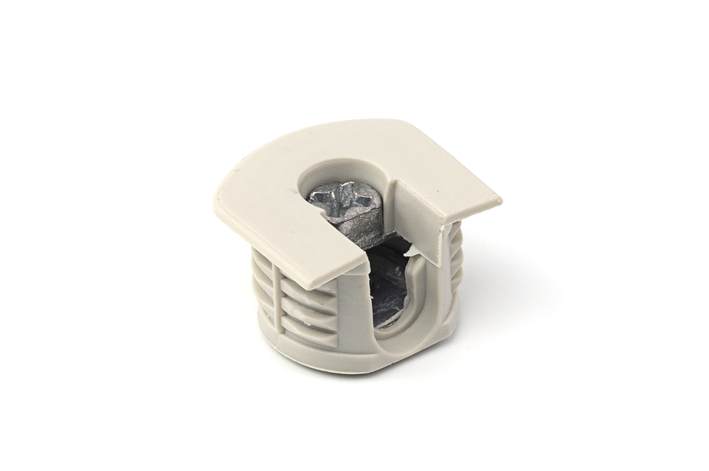 ENGANCHE RASANT AG19 MM. C/REBORDE GRIS CLARO