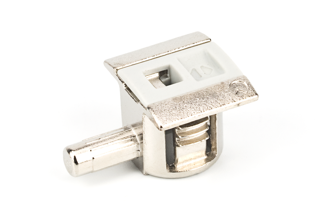 ENGANCHE UNICO D.15X12 MM. TETON 5 MM. NIQUELADO