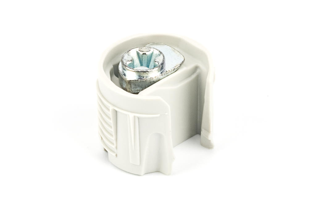 CONNECTOR P/FIXACIO PK2 AG19 MM. NYLON GRIS