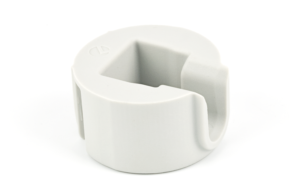 BASE P/FIXACIO UNIO TAULELL DE CUINA QUICK D.35 MM. BLANC SD