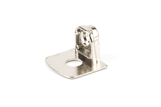 [3766107] SOPORTE P/ENGANCHE TAB D.20 MM. LATERAL AG19 MM. NIQUELADO