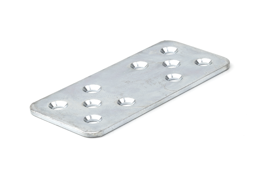 [4151901] ENSAMBLE PLACA 90X40X2,5 MM. C/10 AGUJEROS CINCADO