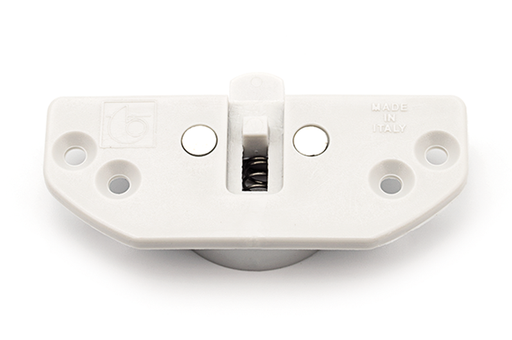 [4760412] CUERPO SUPERIOR 412 D.35 MM. NYLON GRIS P/SISTEMA PUERTAS INTERNAS 401