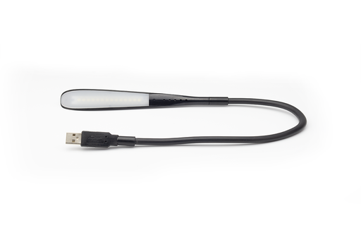 [6012502] LAMP LED "LILI" USB BLANC FRED PLASTIC NEGRE SD