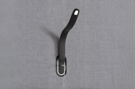 [6017532] LAMP LED "SILKA COM" FIXACIO FRONTAL A/USB 5 V. TOUCH A/CAB L2000 MM. BL. NAT. 1,2 W. NEGRE SD