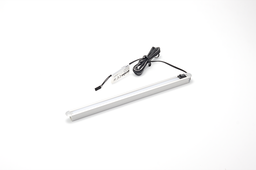 [6018924] LAMPARA LED "LAMBDA" 4,8 W./M.L. C/CABLE L2000 MM. C/INTERRUPTOR BLANCO FRIO L0418 MM. ALUM.