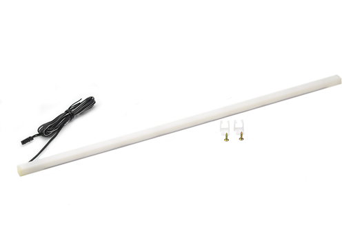 [6044335] LAMPARA LED "10X10" C/ADH. 4,8 W./M.L. BL. FRIO CABLE POSTERIOR 2000 MM. BLANCO MATE L0450 MM. SD