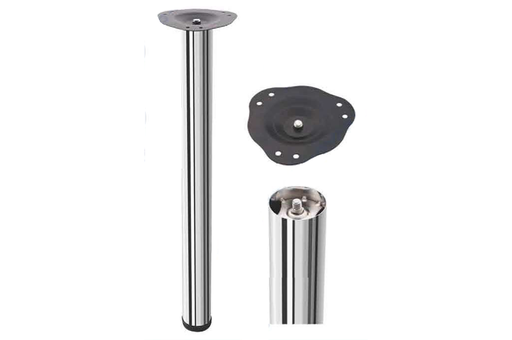 [6610008] POTA TAULA D.60X710 MM. CROM BRILLO