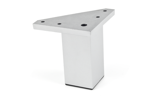 [6668150] PATA ABS 40X40 MM. H150 MM. C/BASE PLATA SD