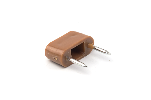 [6800354] SOPORTE ESTANTE P/MADERA S/SUJECION 2 PUNTAS GRANDE PLASTICO ROBLE