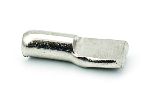 [6811507] SOPORTE ESTANTE P/MADERA S/SUJECION CHAFLAN ACERO D.5 MM. NIQUELADO