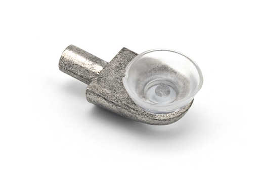 [6813007] SUPORT PRESTATGE P/VIDRE A/SUBJECCIO VENTOSA D.5 MM. NIQUELAT