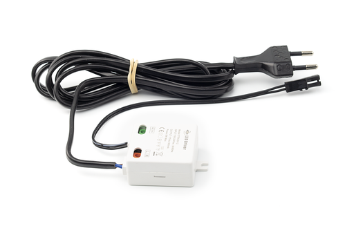 [690800006] SET TRANSFORMADOR LED "MINI" 06 W. A/CABLE 2000 MM. A/PLUG FEMELLA NEGRES