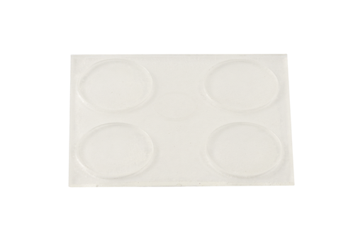 [7213184] LAMINA DE 4 U. DE LAGRIMAS ADHESIVAS D.10XH1,5 MM. TRANSPARENTE