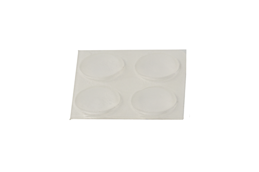 [7213284] LAMINA DE 4 U. DE LAGRIMAS ADHESIVAS D.10XH3 MM. TRANSPARENTE