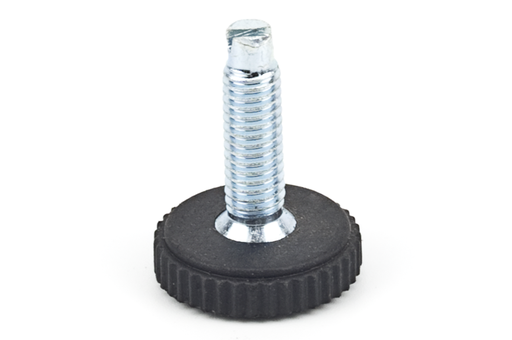 [7230520] NIVELADOR C/RANURA H6,5 M-6X20 MM. CINCADO/NEGRO