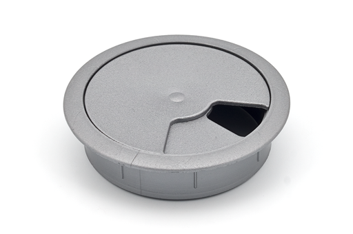 [7546186] PASACABLES REDONDO "LUB" D.60 H16 MM. ALUMINIO