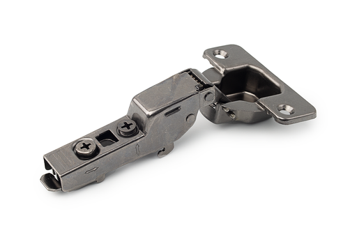 [185210800] TENS HINGE 35 CLIP HALF OVERLAY W/SOFT CLOSE SCREW-ON TITANIUM