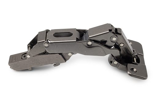 [185211652] TENS HINGE 35 CLIP FULL OVERLAY W/SOFT CLOSE 165º SCREW-ON TITANIUM