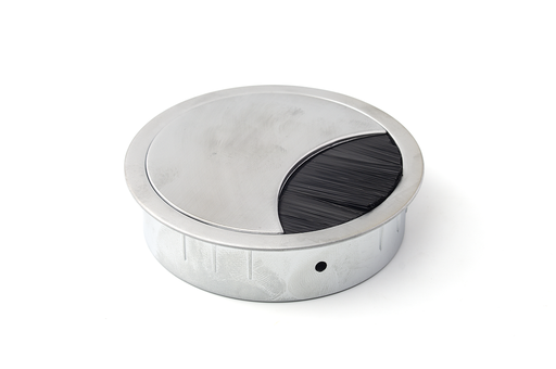 [7916005332] PASSACABLES METAL·LIC RODO D.80 MM. H21 MM. CROM MATE