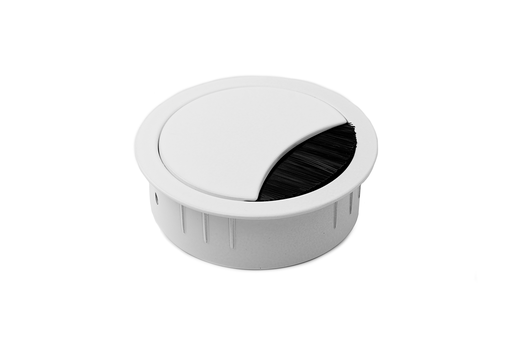 [7916039601] PASSACABLES METAL·LIC RODO D.60 MM. H21 MM. BLANC