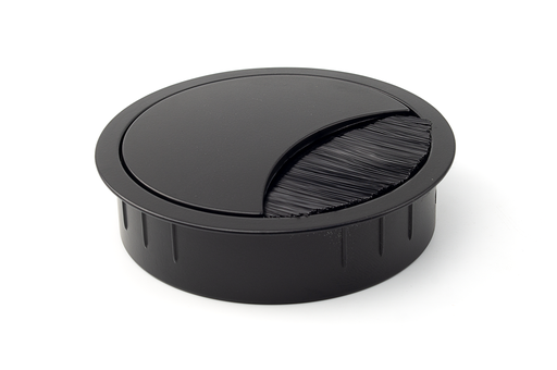 [7916043202] PASSACABLES METAL·LIC RODO D.80 MM. H21 MM. NEGRE