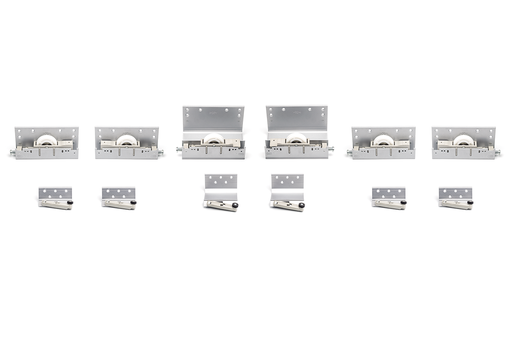 [7959504700] KIT 3 PUERTAS CORREDERAS 50 MM. H33 MM. S/ACCESORIOS P/SISTEMA PUERTAS COLGADAS ALIANTE SD
