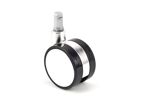 [7965051716] RUEDA "SPEEDY 60/20" D.60 MM. S NYLON CROMO D CROMO G NEGRO PERNO 11X20 MM.