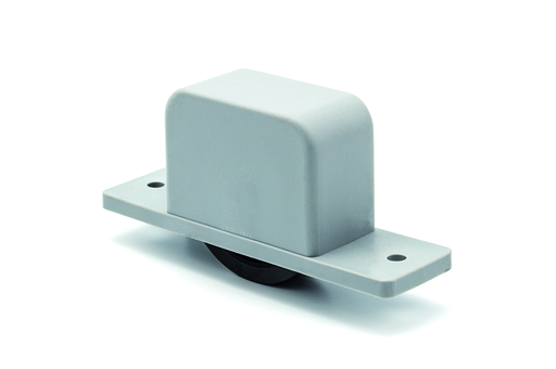 [7965145110] RUEDA OCULTA "HIDE" D.40 MM. AG28 MM. CON ALAS GOMA GRIS