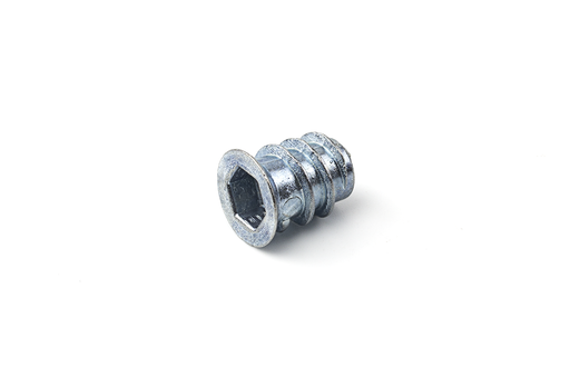 [9027613] TUERCA EMBUTIR C/CABEZA ALLEN M-06X12,6 MM. ZAMAK CINCADO