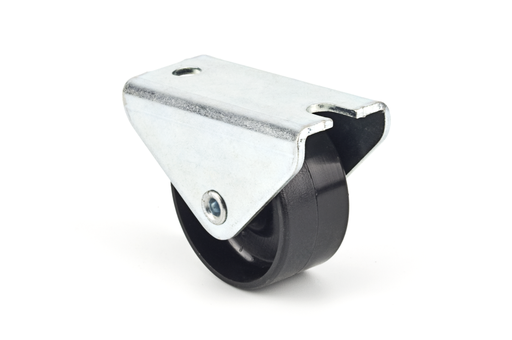 [9520300] RODA SUPERFICIE "FIXA" D.30 MM. H.33 MM. CINCAT NYLON NEGRE