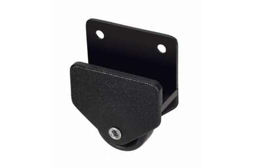 [9522012] RUEDA ENCASTE "FIJA ENCAJE" U-12 D.25 MM. AG12 MM. NEGRO