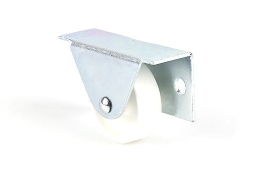 [9543504] RUEDA SUPERFICIE LATERAL "FIJA LATERAL" D.35 MM. H41 MM. NYLON BLANCO