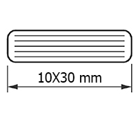 [9651030] ESPIGA D.10X30 MM. MADERA (1ª CATEGORIA)