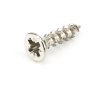 [TPN1915] TIRAFONDO P/BISAGRA 19-3,5X15 MM. CABEZA PLANA PZ NIQUELADO