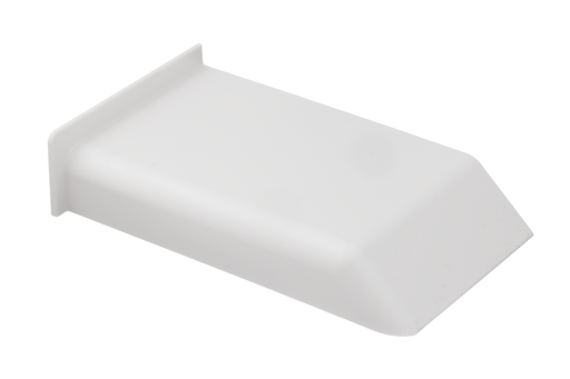 [2520890] TAPA P/COLGADOR SCARPI-4 ANTIVUELCO RAL9003 DERECHA BLANCO