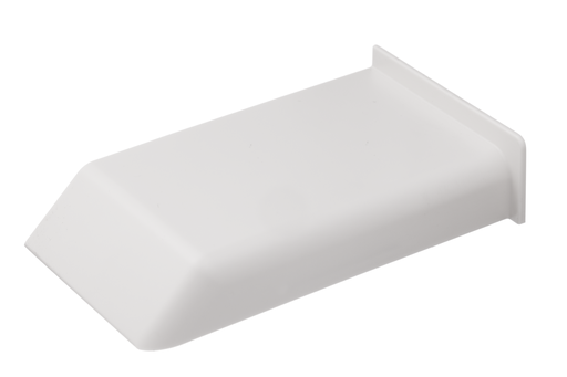 [2520990] TAPA P/COLGADOR SCARPI-4 ANTIVUELCO RAL9003 IZQUIERDA BLANCO