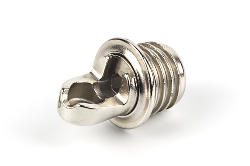 [2922997] SOPORTE PUERTA MADERA CERRADO EMBUTIR P/COMPAS GAS K12 NIQUELADO M/D