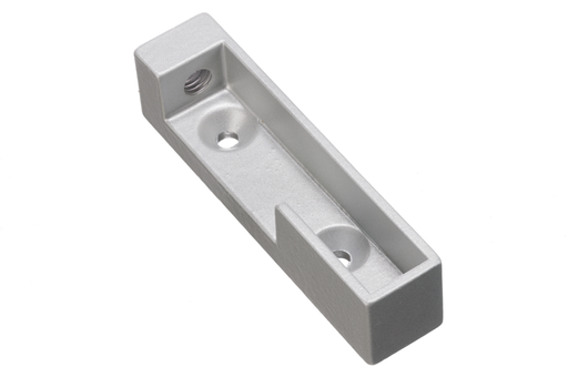 [0422026] SOPORTE P/BARRA LINEA 2 LATERAL DERECHO PLATA MATE SD