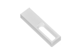[0422531] SUPORT P/BARRA LINEA 2 PASSANT BLANC