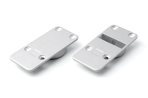 [359115733] CONJUNTO 2 CAZOLETAS HERRAJE ALINEACION 50168 CROMO MATE GR9115733*