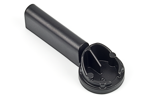 [0428033] SOPORTE P/BARRA MUNDIAL LATERAL BIVALENTE CERRADO NEGRO